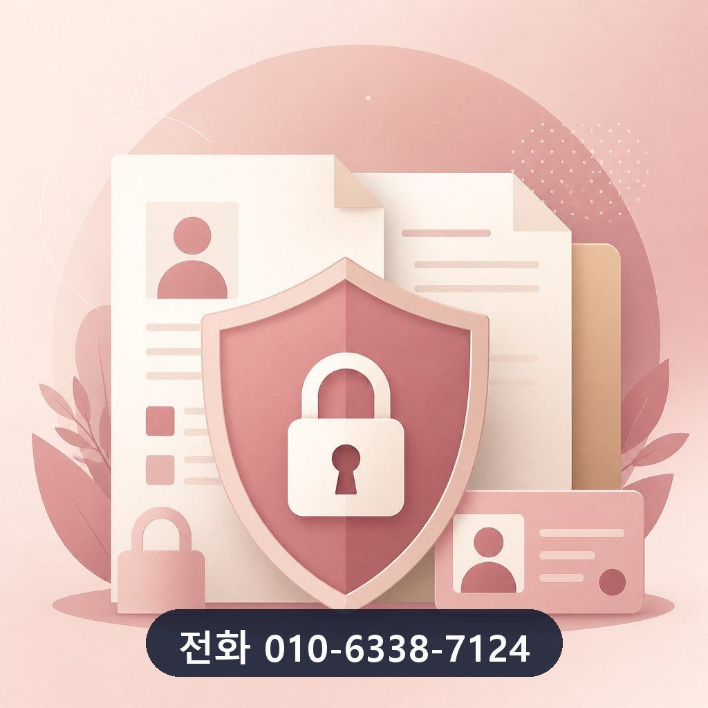 삼성카드 카드깡 개인정보 보호 이미지 · 문의 010-6338-7124